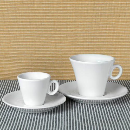 Ravello cup in white porcelain